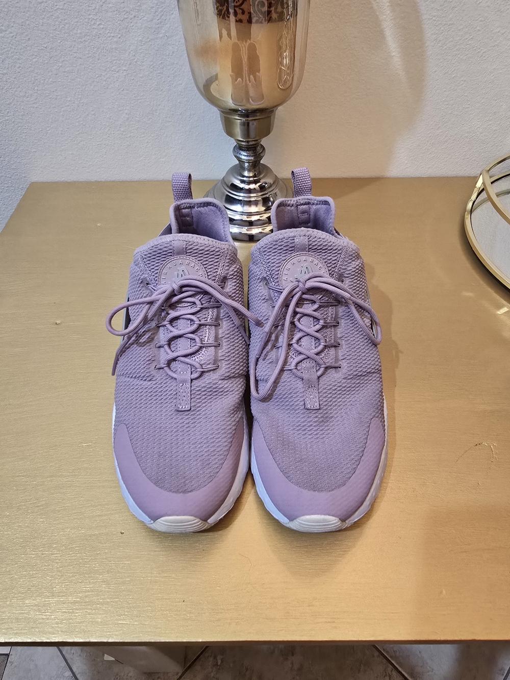 Nike Women’s Lavender Knit Running Sneakers